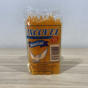 VELA MAÇO 15 GR LARANJA