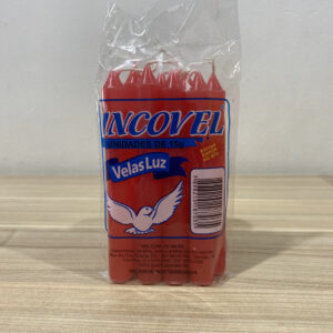 VELA MAÇO 15 GR VERMELHO