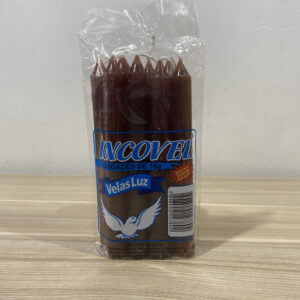 VELA MAÇO 18 GR MARROM
