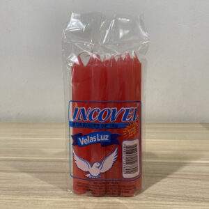 VELA MAÇO 18 GR VERMELHA