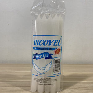 VELA MAÇO 25 GR BRANCA