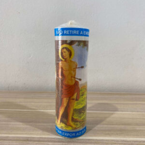 VELA VOTIVA 275 GR SÃO SEBASTIÃO