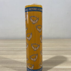 VELA VOTIVA 230 GR LARANJA