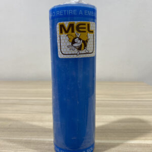 VELA VOTIVA 275 GR MEL AZUL