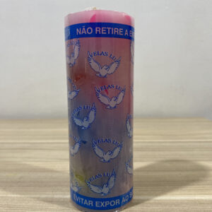 VELA VOTIVA 340 GR FLOCADA