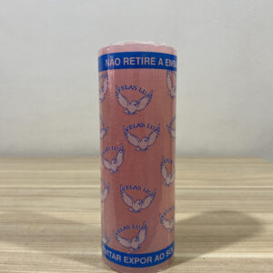 VELA VOTIVA 340 GR ROSA