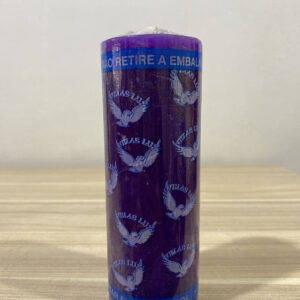 VELA VOTIVA 340 GR ROXA